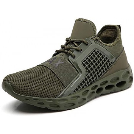 Men's Sport Running Shoes Tennis Athletic Walking Sneakers Green